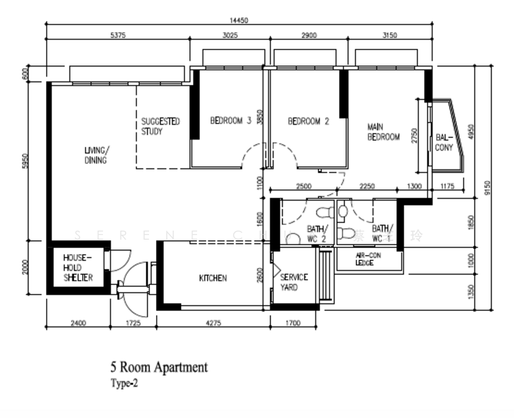 322D Sumang Walk, 322D Sumang Walk, 3 Bedrooms, 1,249 sqft, HDB Flat For Sale, by Serene Chua 蔡芝玲, 500211724 - PropertyGuru.com.sg