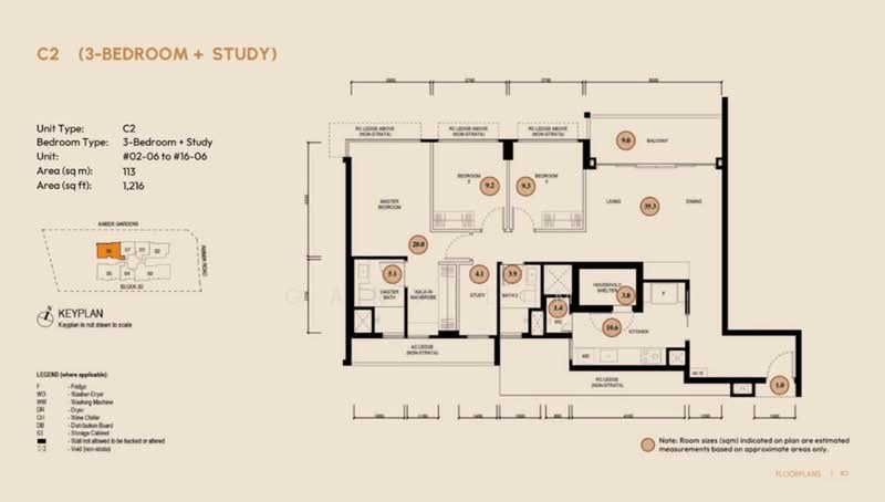Amber House, 30 Amber Gardens, 3 Bedrooms, 1,216 sqft, Apartment For Sale, by Gary Lim, 500211763 - PropertyGuru.com.sg