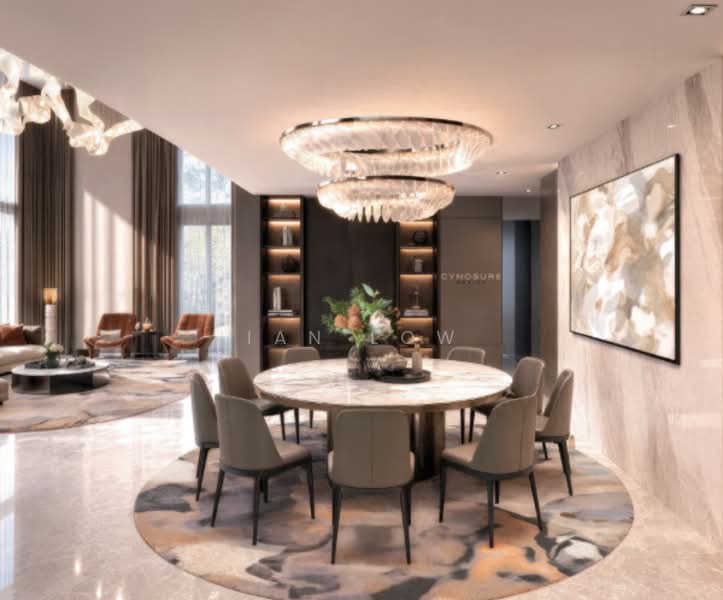 D11 Brand New Luxury Detached Homes | Limited Collection of 2 Units, , 6 Bedrooms, 9,448 sqft, Detached House For Sale, by Ian Low, 500211765 - Dining Room - PropertyGuru.com.sg