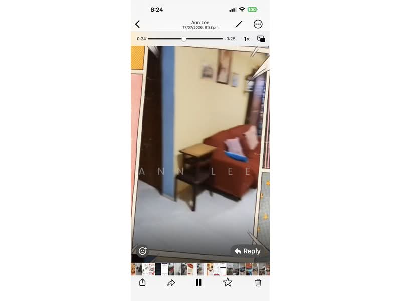363 Clementi Avenue 2, 363 Clementi Avenue 2, 1 Bedroom, 200 sqft, HDB Flat For Rent, by Ann Lee, 500211773 - Living Room - PropertyGuru.com.sg