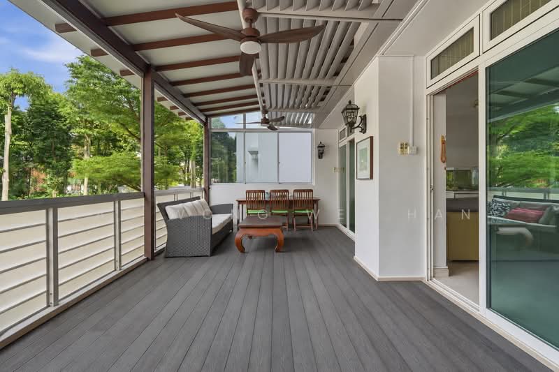 Monterey Park Condominium, 21 West Coast Rise, 3 Bedrooms, 1,582 sqft, Condominium For Sale, by Zac Wong Wey Han, 500211809 - Balcony - PropertyGuru.com.sg