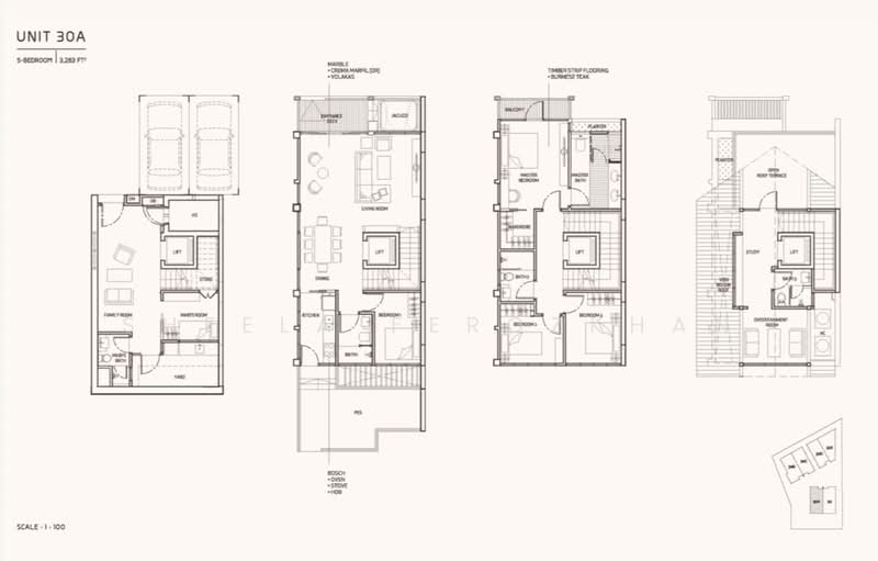 Alias Villas, JALAN HAJI ALIAS, 5 Bedrooms, 3,003 sqft, Cluster House For Rent, by Sheela Ferozkhan, 500211841 - PropertyGuru.com.sg