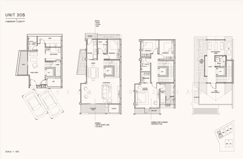 Alias Villas, JALAN HAJI ALIAS, 5 Bedrooms, 3,003 sqft, Cluster House For Rent, by Sheela Ferozkhan, 500211841 - PropertyGuru.com.sg