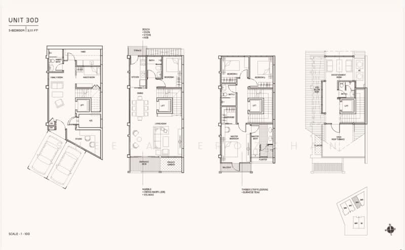 Alias Villas, JALAN HAJI ALIAS, 5 Bedrooms, 3,003 sqft, Cluster House For Rent, by Sheela Ferozkhan, 500211841 - PropertyGuru.com.sg