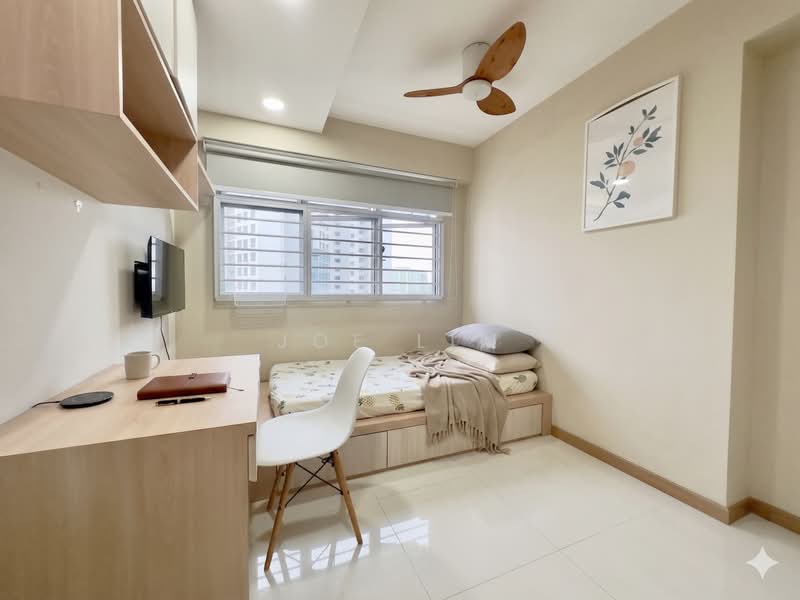422B Northshore Drive, 422B Northshore Drive, 3 Bedrooms, 1,001 sqft, HDB Flat For Sale, by Joe Lim, 500211864 - Bedroom Virtually staged - PropertyGuru.com.sg
