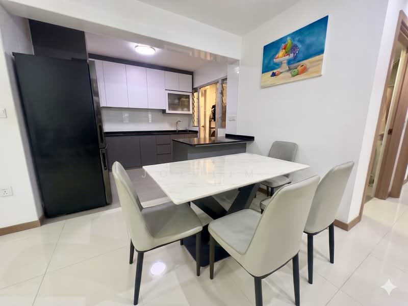 422B Northshore Drive, 422B Northshore Drive, 3 Bedrooms, 1,001 sqft, HDB Flat For Sale, by Joe Lim, 500211864 - Kitchen Virtually staged - PropertyGuru.com.sg