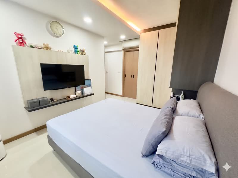 422B Northshore Drive, 422B Northshore Drive, 3 Bedrooms, 1,001 sqft, HDB Flat For Sale, by Joe Lim, 500211864 - Bedroom Virtually staged - PropertyGuru.com.sg