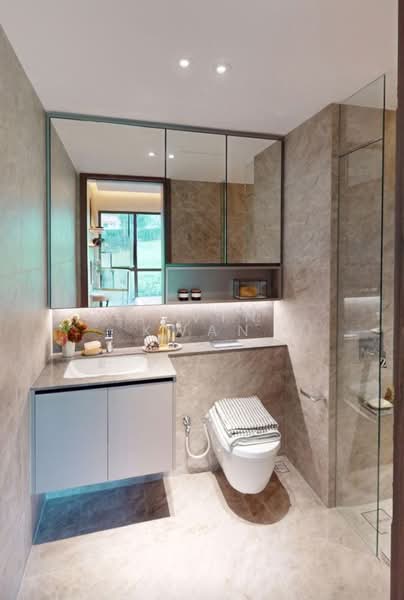 Dunearn House, 764 Dunearn Road, 3 Bedrooms, 872 sqft, Condominium For Sale, by Alvin Kwan, 500211867 - Bathroom - PropertyGuru.com.sg