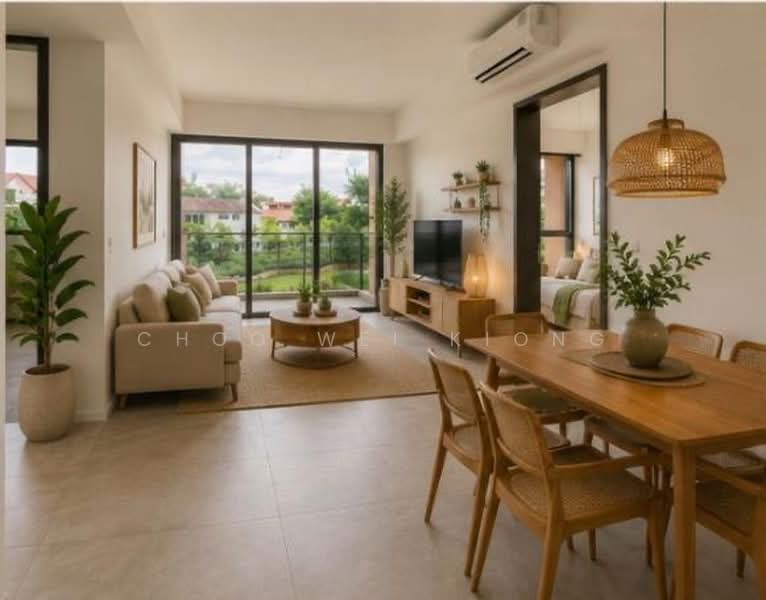 AMO Residence, 21 Ang Mo Kio Rise, 2 Bedrooms, 743 sqft, Condominium For Sale, by Choo Wei Kiong, 500211872 - Living Room - PropertyGuru.com.sg