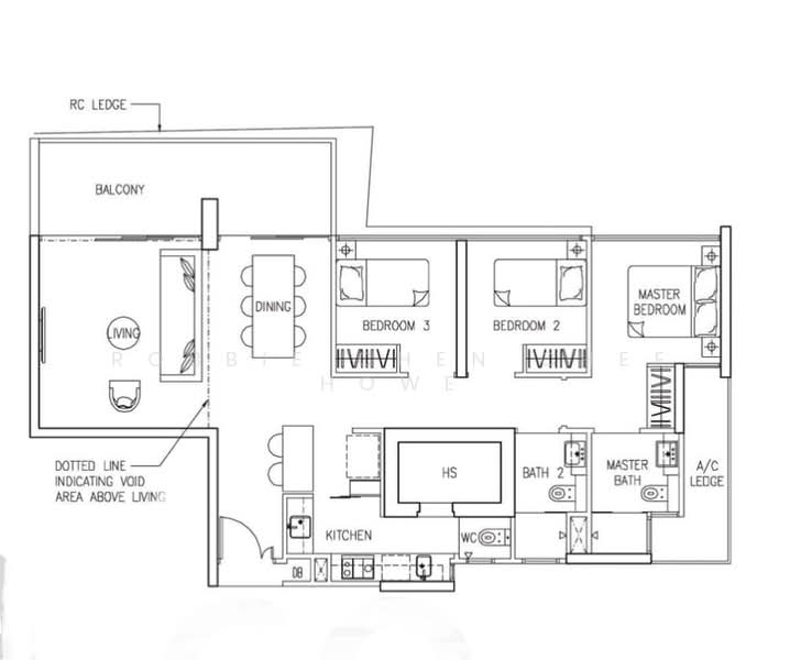 The Trilinq, 28A Jalan Lempeng, 3 Bedrooms, 1,346 sqft, Condominium For Rent, by Robbie Chen Chee Howe, 500211957 - PropertyGuru.com.sg