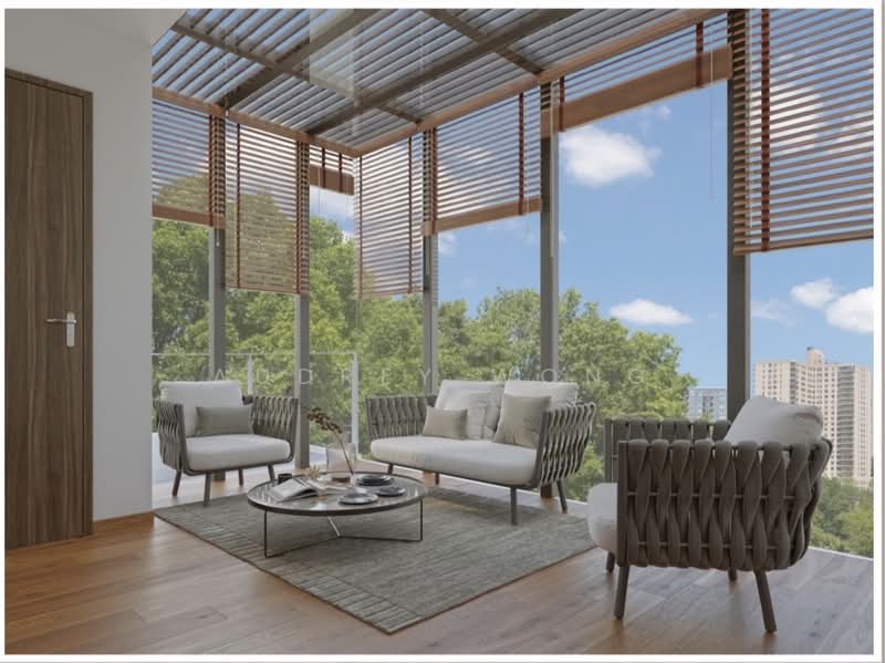 Brand New Corner Terrace @ Neram Road, Neram Road, Seletar Road, Kasai Road, 6 Bedrooms, 5,535 sqft, Corner Terrace For Sale, by Audrey Wong, 500211990 - Living Room - PropertyGuru.com.sg