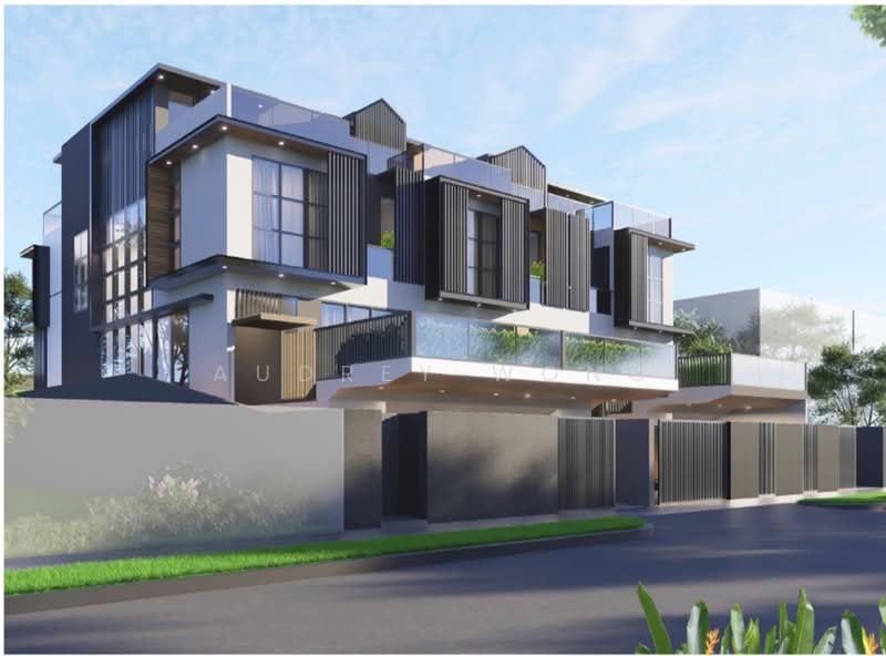 Brand New Corner Terrace @ Neram Road, Neram Road, Seletar Road, Kasai Road, 6 Bedrooms, 5,535 sqft, Corner Terrace For Sale, by Audrey Wong, 500211990 - Exterior - PropertyGuru.com.sg