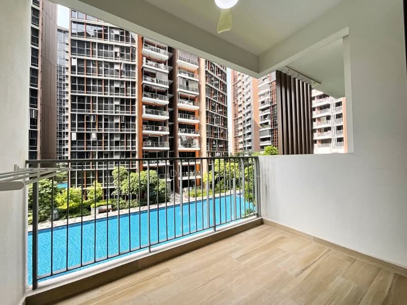 Sims Urban Oasis, 10 Sims Drive, 2 Bedrooms, 667 sqft, Condominium For Rent, by Judy Liu, 500212003 - Balcony - PropertyGuru.com.sg