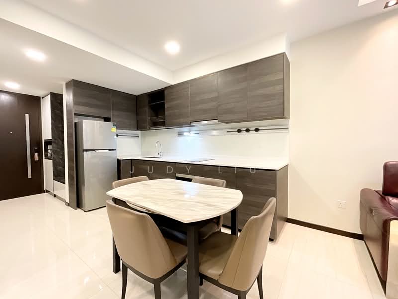 Sims Urban Oasis, 10 Sims Drive, 2 Bedrooms, 667 sqft, Condominium For Rent, by Judy Liu, 500212003 - Kitchen - PropertyGuru.com.sg