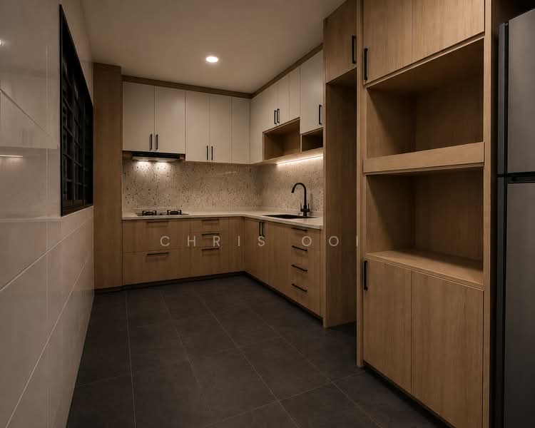 CHEAP!! Renovated HDB next to MRT! Spacious!, , 3 Bedrooms, 1,184 sqft, HDB Flat For Sale, by Chris Ooi, 500212010 - Kitchen - PropertyGuru.com.sg