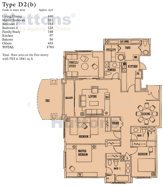 Duchess Crest, 64 Duchess Avenue, 4 Bedrooms, 1,701 sqft, Condominium For Sale, by Ben XIA 夏天鹏, 500212019 - PropertyGuru.com.sg