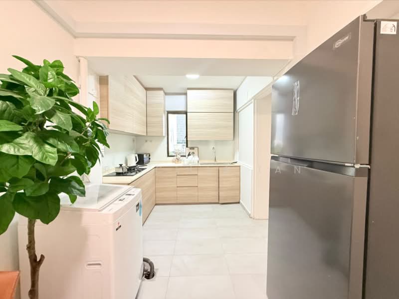 Queensway Tower, 1 Queensway, Room Rental, 80 sqft, Apartment For Rent, by Priscilla Tan, 500212023 - Kitchen - PropertyGuru.com.sg