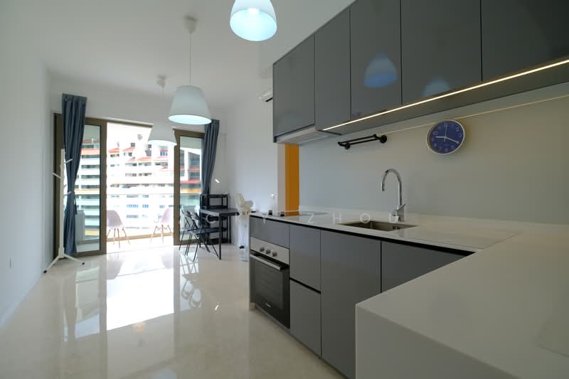 The Tre Ver, 62 Potong Pasir Avenue 1, 2 Bedrooms, 753 sqft, Condominium For Rent, by Jacky Zhou, 500212048 - Kitchen - PropertyGuru.com.sg
