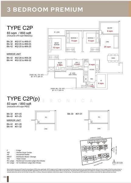 Amberwood, Holland link, Tanglin / Holland / Bukit Timah, 3 Bedrooms, 958 sqft, Condominium For Sale, by Veronica Lim, 500212108 - PropertyGuru.com.sg