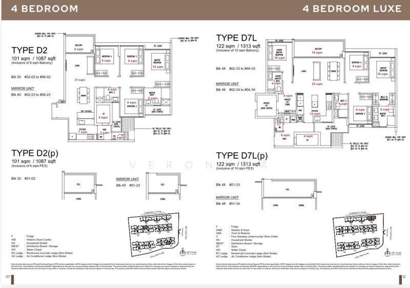 Amberwood, Holland link, Tanglin / Holland / Bukit Timah, 3 Bedrooms, 958 sqft, Condominium For Sale, by Veronica Lim, 500212108 - Bedroom - PropertyGuru.com.sg
