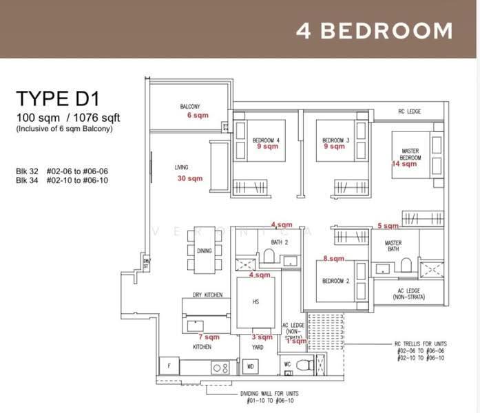 Amberwood, Tanglin / Holland / Bukit Timah, 4 Bedrooms, 1,076 sqft, Condominium For Sale, by Veronica Lim, 500212112 - Balcony - PropertyGuru.com.sg
