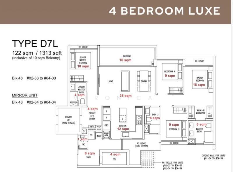 Amberwood, Tanglin / Holland / Bukit Timah, 4 Bedrooms, 1,076 sqft, Condominium For Sale, by Veronica Lim, 500212112 - Master Bedroom - PropertyGuru.com.sg