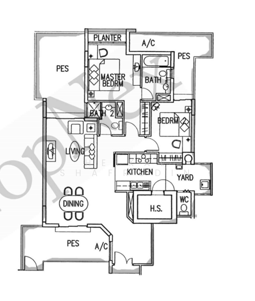Compass Heights, 11 Sengkang Square, 2 Bedrooms, 1,507 sqft, Condominium For Sale, by Heikal Shafrudin, 500212148 - PropertyGuru.com.sg
