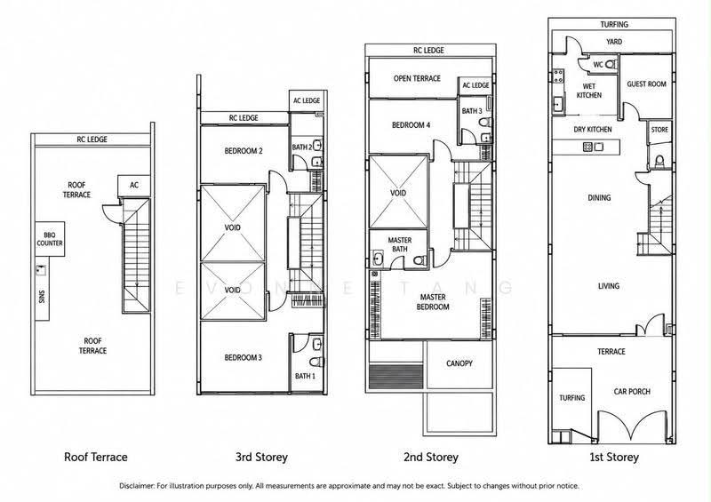 Luxus Hills | The Estate, Seletar Green Walk, Seletar / Yio Chu Kang, 5 Bedrooms, 3,600 sqft, Terraced House For Sale, by Evonne Tang, 500212157 - PropertyGuru.com.sg