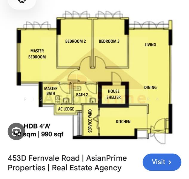 453D Fernvale Road, 453D Fernvale Road, 3 Bedrooms, 990 sqft, HDB Flat For Sale, by Risdian Isbintara, 500212169 - PropertyGuru.com.sg