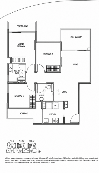 Adana @ Thomson, 8 Old Upper Thomson Road, 3 Bedrooms, 872 sqft, Condominium For Rent, by Eoin Chua, 500212170 - PropertyGuru.com.sg