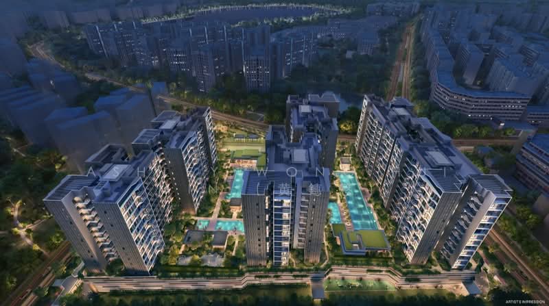 Last unit under $3M! Pinery Residences, Tampines St 94 Pasir Ris Simei Bedok Reservoir Road Tanah Merah Tampines West Tampines East Tampines Central Tampines North, 4 Bedrooms, 1,195 sqft, Condominium For Sale, by Ashley Wong Hui Min (黄鏸慜), 500212184 - Exterior - PropertyGuru.com.sg
