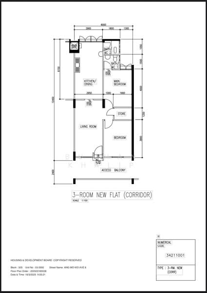 505 Ang Mo Kio Avenue 8, 505 Ang Mo Kio Avenue 8, 2 Bedrooms, 732 sqft, HDB Flat For Sale, by Burhan Khalip, 500212240 - PropertyGuru.com.sg