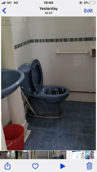 427 Clementi Avenue 3, 427 Clementi Avenue 3, 2 Bedrooms, 725 sqft, HDB Flat For Sale, by Elaine Khoo, 500212247 - Bathroom - PropertyGuru.com.sg