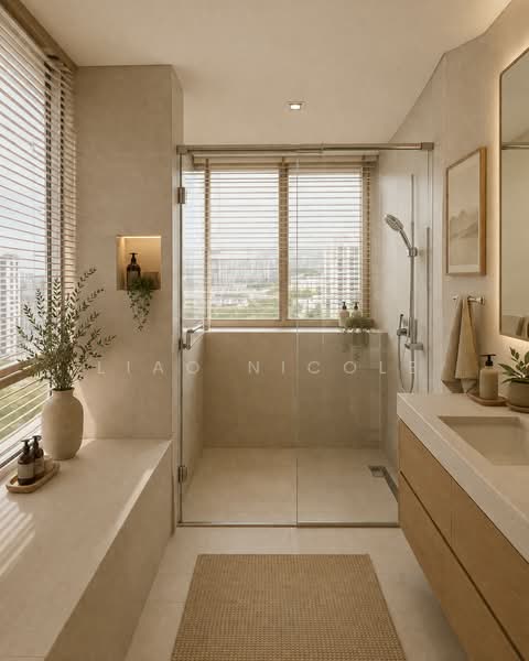 Regency Suites, 36 Kim Tian Road, 3 Bedrooms, 1,421 sqft, Apartment For Rent, by Liao Nicole, 500212250 - Bathroom - PropertyGuru.com.sg