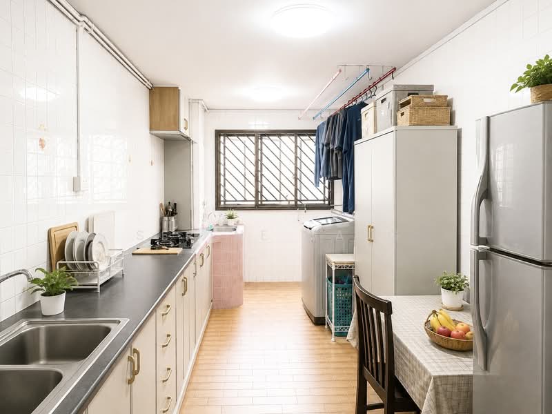 125 Bedok Reservoir Road, 125 Bedok Reservoir Road, 3 Bedrooms, 103 sqft, HDB Flat For Sale, by Serene Wang, 500212255 - Kitchen - PropertyGuru.com.sg
