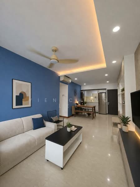 Compass Heights, 9 Sengkang Square, 3 Bedrooms, 1,249 sqft, Condominium For Sale, by Yien Ching Lee, 500212275 - Living Room - PropertyGuru.com.sg