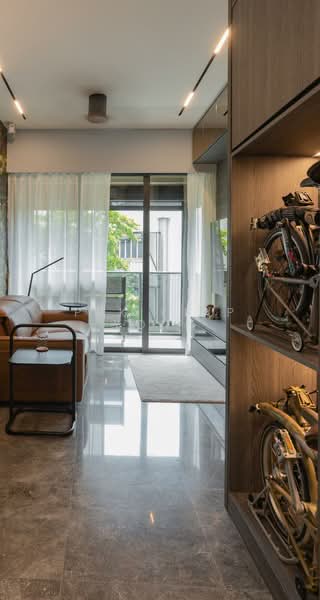 Margaret Ville, 20 Margaret Drive, 1 Bedroom, 463 sqft, Apartment For Sale, by Pek Kiap Yong, 500212276 - Living Room - PropertyGuru.com.sg