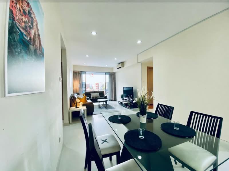 Atrium Residences, 1 Lorong 28 Geylang, 4 Bedrooms, 1,302 sqft, Apartment For Rent, by Dash Living, 500212286 - Living Room - PropertyGuru.com.sg