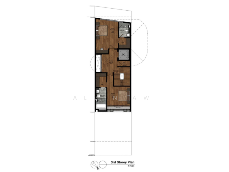Freehold Inter Terrace near Sembawang Park | Jalan Sankam | Private Residential Enclave Near Coast, Jalan Sankam, 5 Bedrooms, 4,834 sqft, Terraced House For Sale, by Alvin Aw, 500212311 - PropertyGuru.com.sg