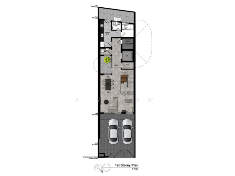 Freehold Inter Terrace near Sembawang Park | Jalan Sankam | Private Residential Enclave Near Coast, Jalan Sankam, 5 Bedrooms, 4,834 sqft, Terraced House For Sale, by Alvin Aw, 500212311 - PropertyGuru.com.sg
