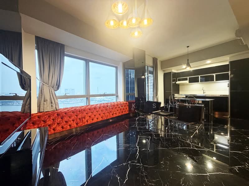 The Sail @ Marina Bay, 2 Marina Boulevard, 1 Bedroom, 689 sqft, Condominium For Rent, by Ong Jack Shen, 500212323 - Living Room - PropertyGuru.com.sg