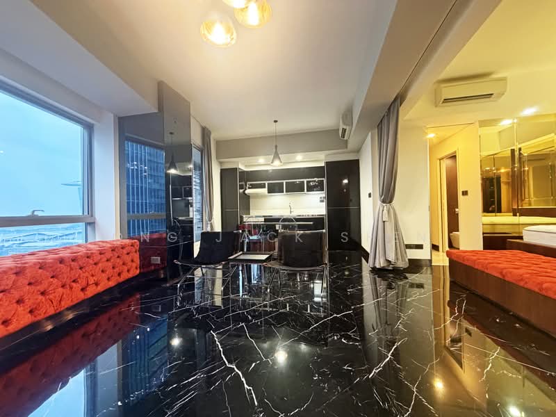 The Sail @ Marina Bay, 2 Marina Boulevard, 1 Bedroom, 689 sqft, Condominium For Rent, by Ong Jack Shen, 500212323 - Living Room - PropertyGuru.com.sg