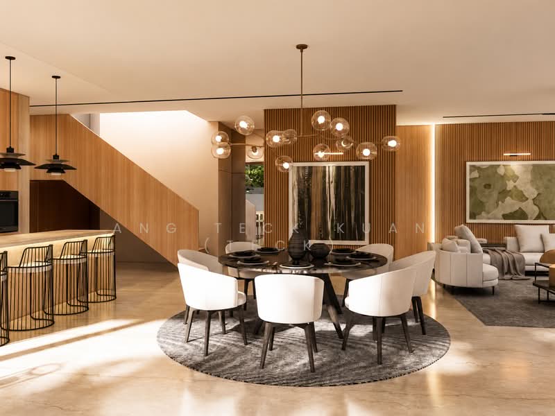 Head-Turning Brand-New Semi-Detached Homes, ACS, SJI, 5 Bedrooms, 7,276 sqft, Semi-Detached House For Sale, by Ang Teck Kuan (Teck), 500212347 - Harmonic Dining - PropertyGuru.com.sg
