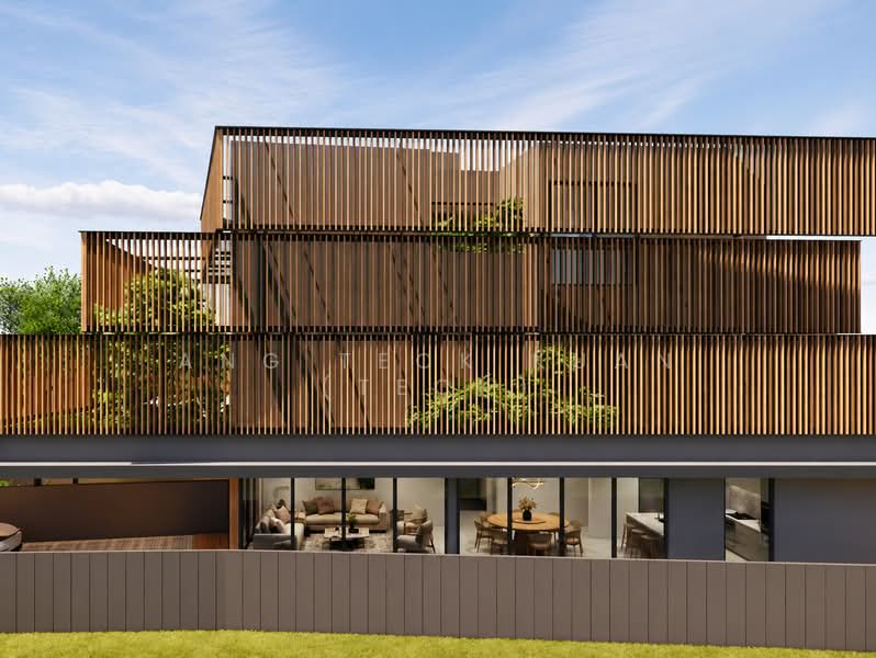 Head-Turning Brand-New Semi-Detached Homes, ACS, SJI, 5 Bedrooms, 7,276 sqft, Semi-Detached House For Sale, by Ang Teck Kuan (Teck), 500212347 - Striking Facade - PropertyGuru.com.sg