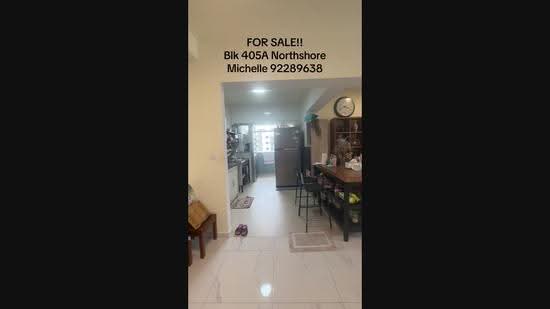 405A Northshore Drive, 405A Northshore Drive, Hougang / Punggol / Sengkang, 3 Bedrooms, 1,011 sqft, HDB Flat For Sale, by Michelle Guo, 500212367 - PropertyGuru.com.sg