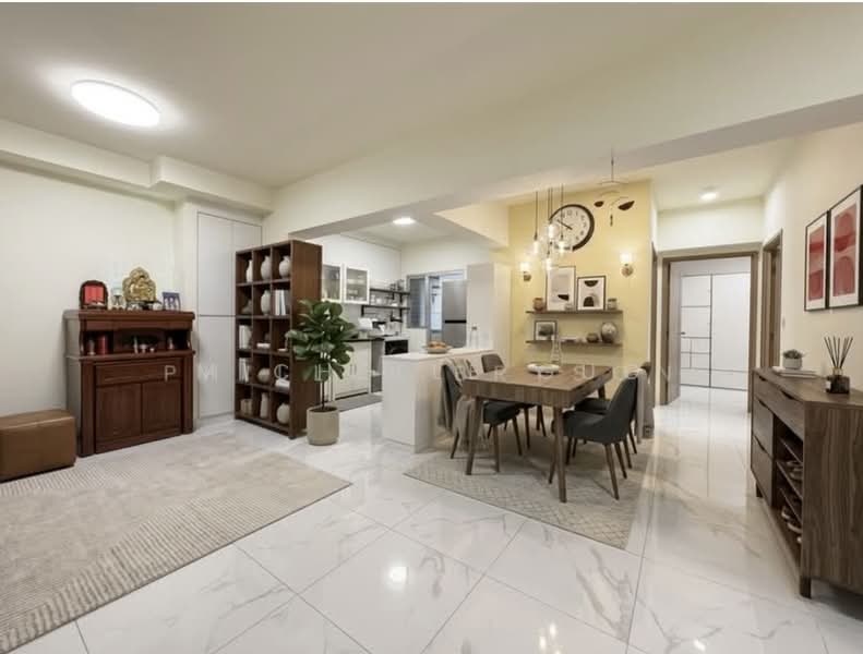 405A Northshore Drive, 405A Northshore Drive, 3 Bedrooms, 1,011 sqft, HDB Flat For Sale, by Michelle Guo, 500212367 - Living Room - PropertyGuru.com.sg