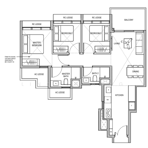 Lentoria, 32 Lentor Hills Road, 3 Bedrooms, 936 sqft, Condominium For Sale, by Lincoln Heng, 500212384 - PropertyGuru.com.sg