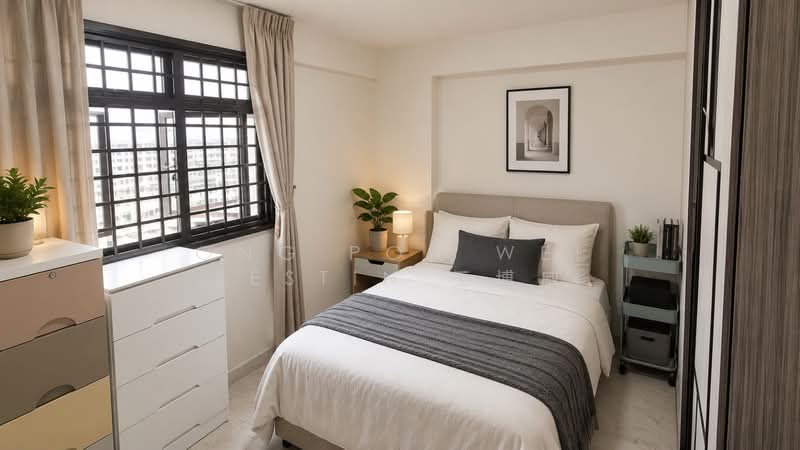 8 Ghim Moh Road, 8 Ghim Moh Road, 3 Bedrooms, 1,227 sqft, HDB Flat For Sale, by Ong Poh Wei Lestin 王博威, 500212409 - Bedroom - PropertyGuru.com.sg