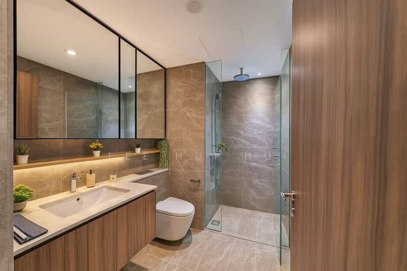 Lentor Modern, Lentor Central, 1 Bedroom, 527 sqft, Condominium For Sale, by Lee Hui Hui, 500212441 - Bathroom - PropertyGuru.com.sg