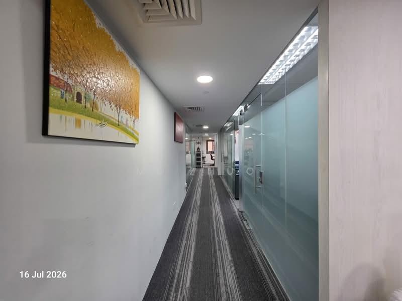 The Adelphi, 1 Coleman Street, 2,207 sqft, Office For Rent, by MJ Zhuo, 500212483 - Corridor - CommercialGuru.com.sg